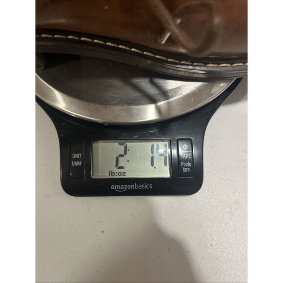 Ashford Hayes Men's Low Lace Up Brown Oxford Boot 10 Cap Toe Hipster Vegan - Picture 10 of 11